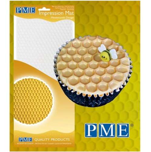 PME Honeycomb Impression Mat - Click Image to Close